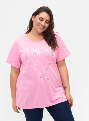 FLASH – koszulka z motywem, Begonia Pink, Model image number 0