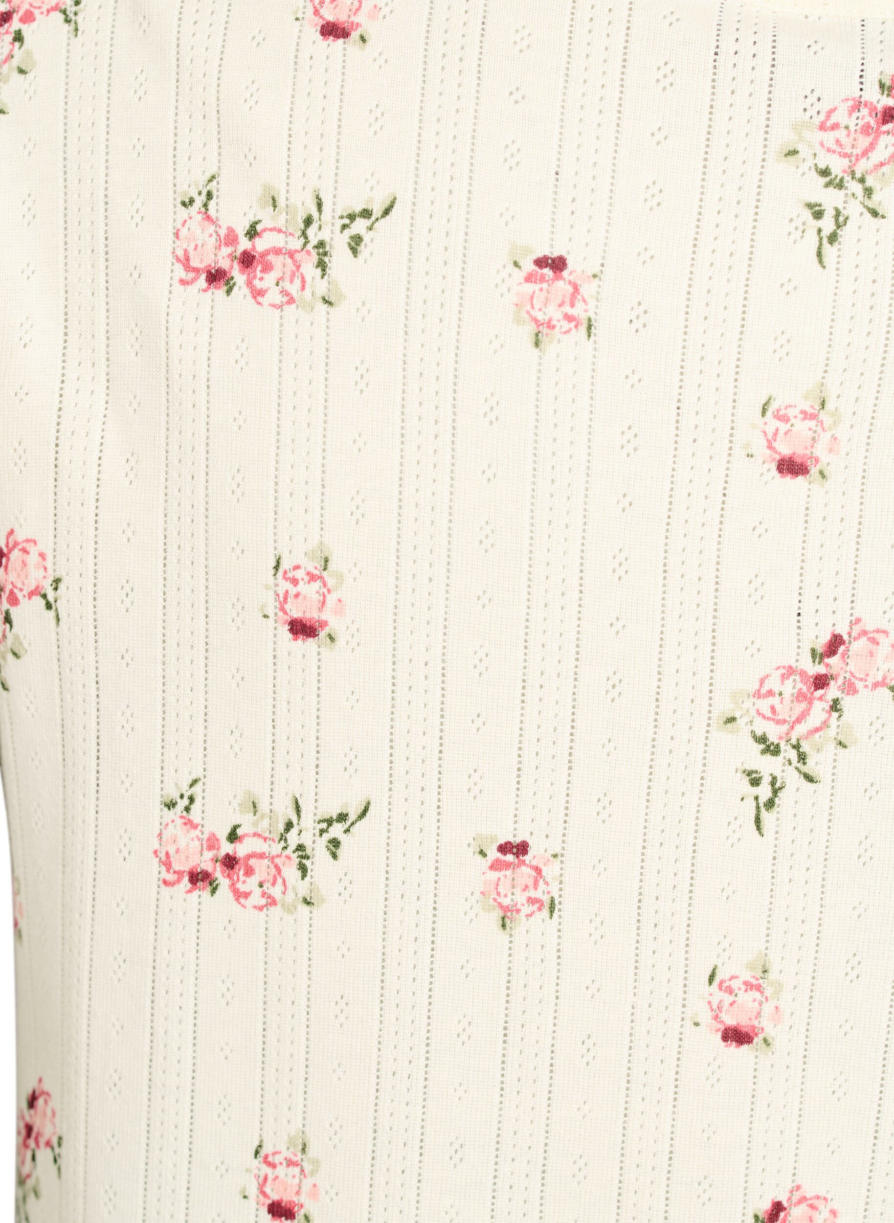 Zizzi Bawelna organiczna pizamowa bluzka z rekawami typu cap, 9990, Packshot image number 3