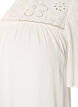 Bluzka z wiskozy z broderie anglaise, Beżowy, Packshot image number 2