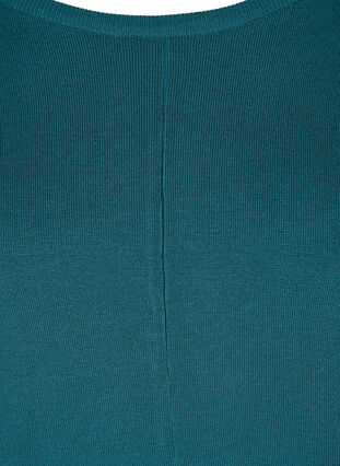 Dzianinowy sweter z okraglym dekoltem, Reflecting Pond, Packshot image number 2