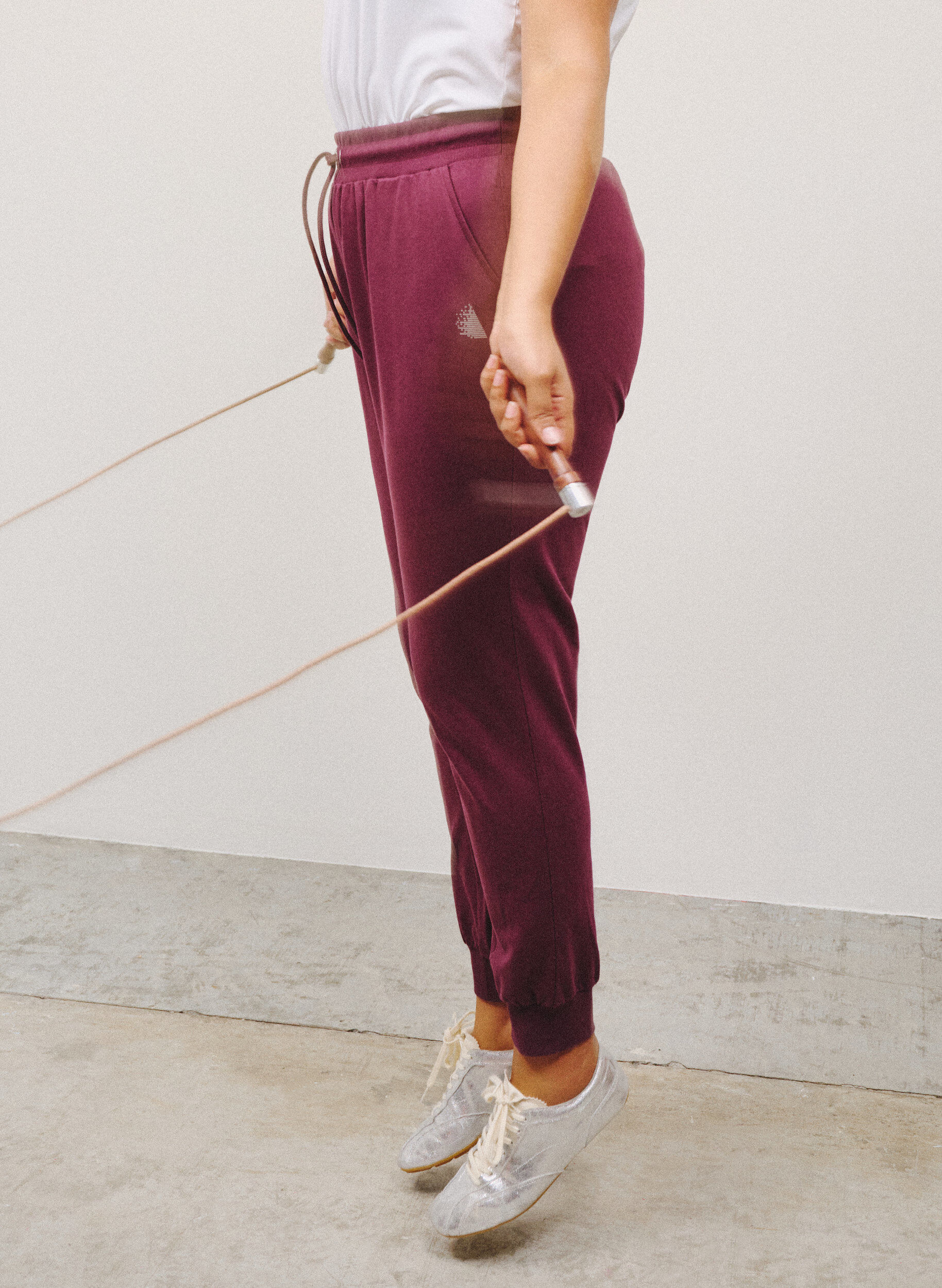 Koszulka treningowa w jednolitym kolorze