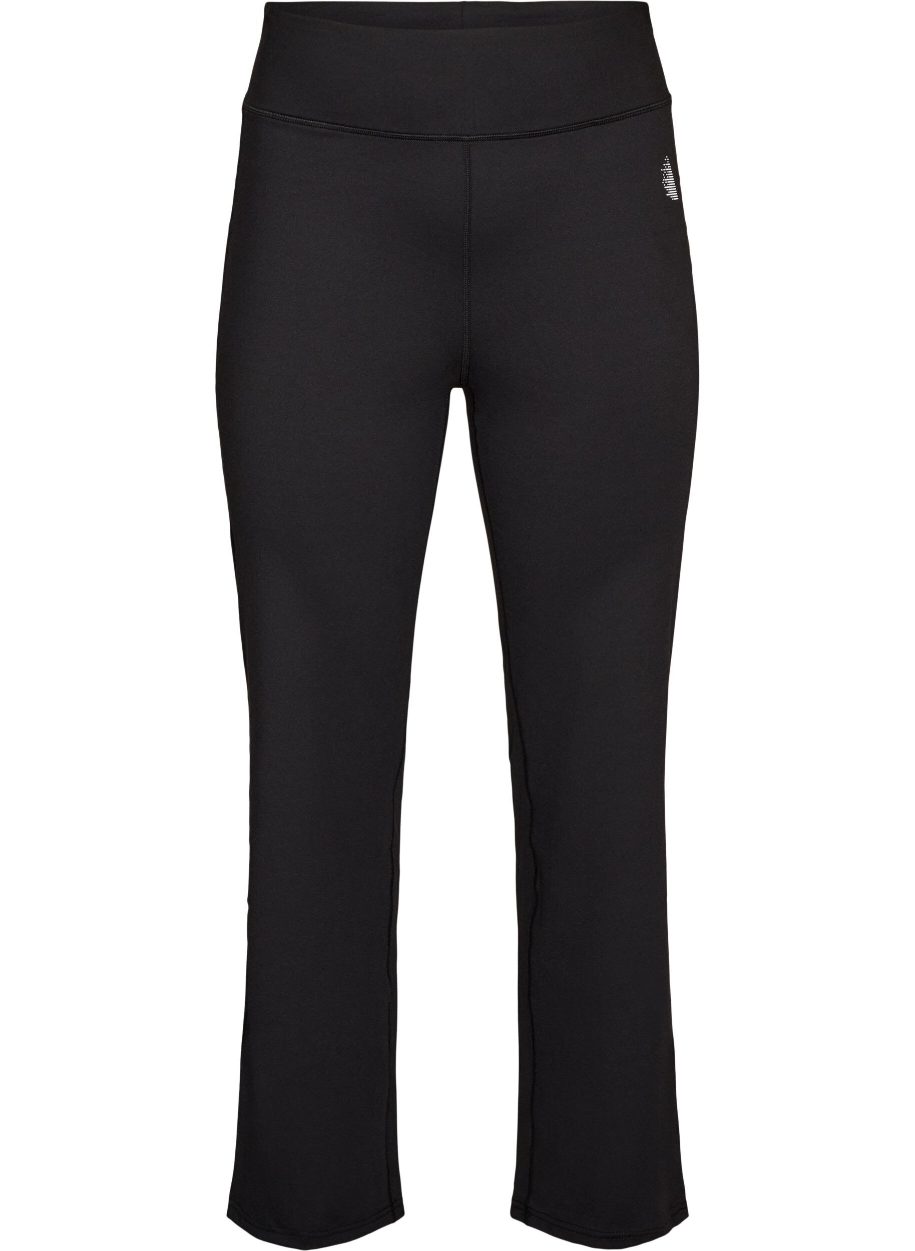 ZizziLegginsy treningowe bootcut z wysokim stanem, Czarne, Packshot image number 0