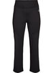 Legginsy treningowe bootcut z wysokim stanem, Czarne, Packshot image number 0