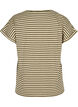 Striped cotton t-shirt, Ivy Green Y/D, Packshot image number 1