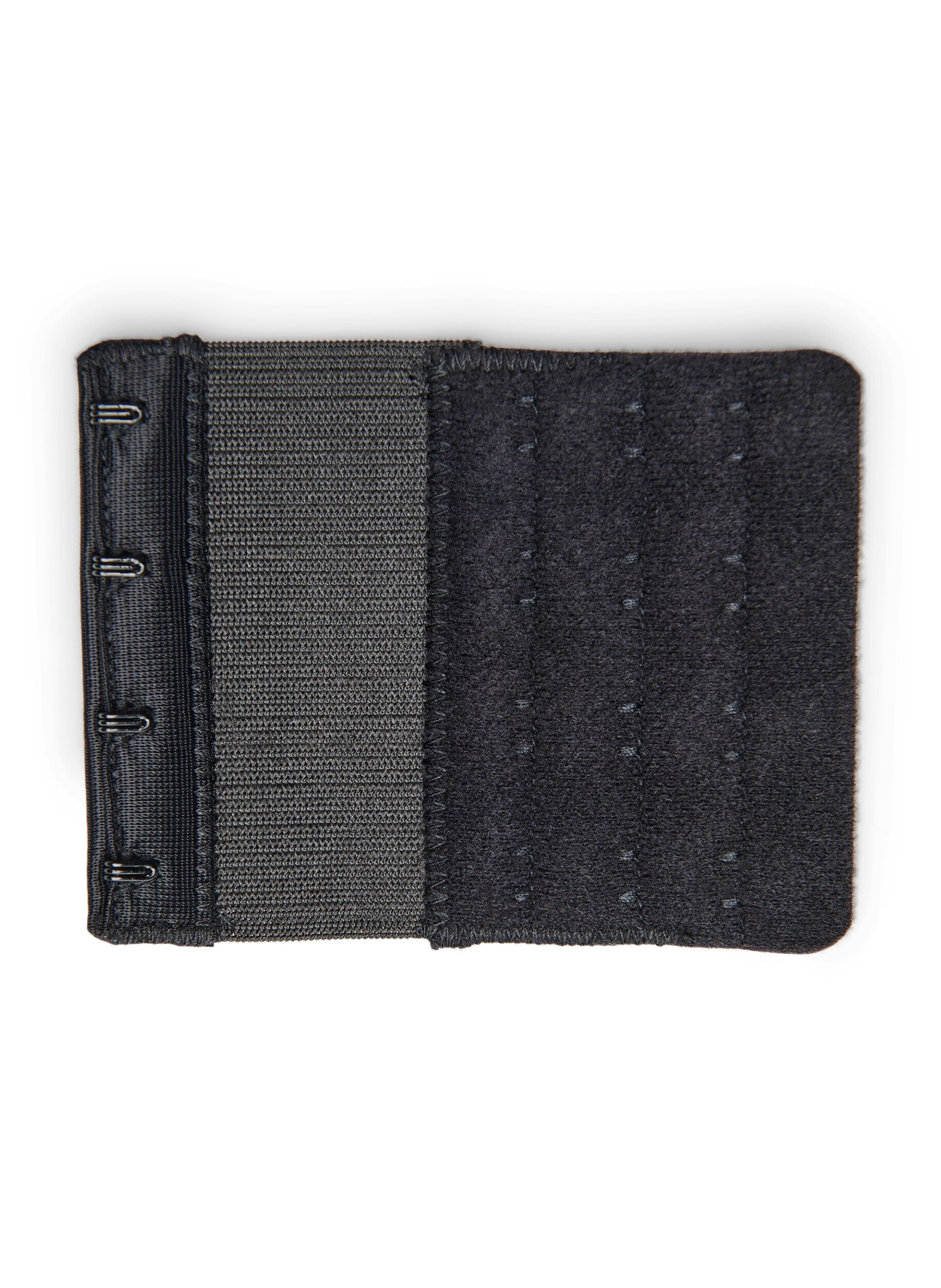 Zizzi Przedluzka biustonosza z 6 haczykami, Czarne, Packshot image number 0