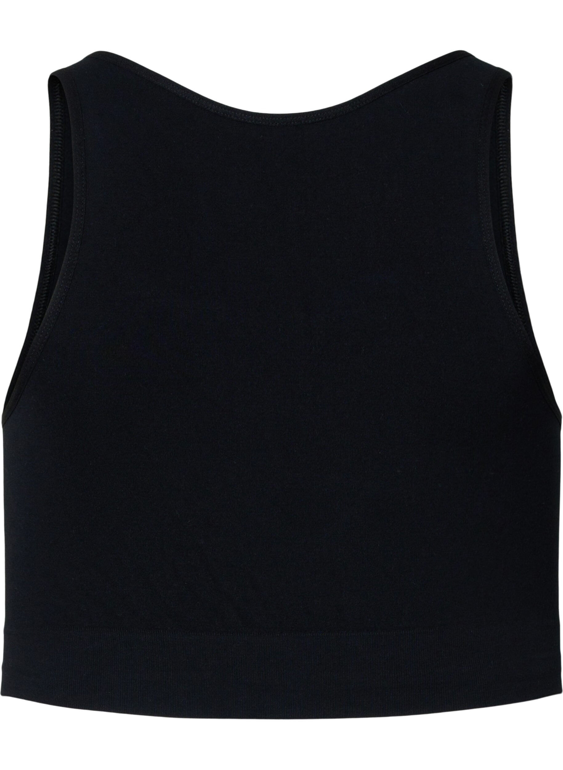 Zizzi Miekki biustonosz z siateczka, Black, Packshot image number 1