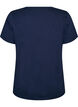 T-shirt z guzikami, Niebieskie, Packshot image number 1