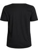 Koszulka z nadrukiem, Czarne, Packshot image number 1