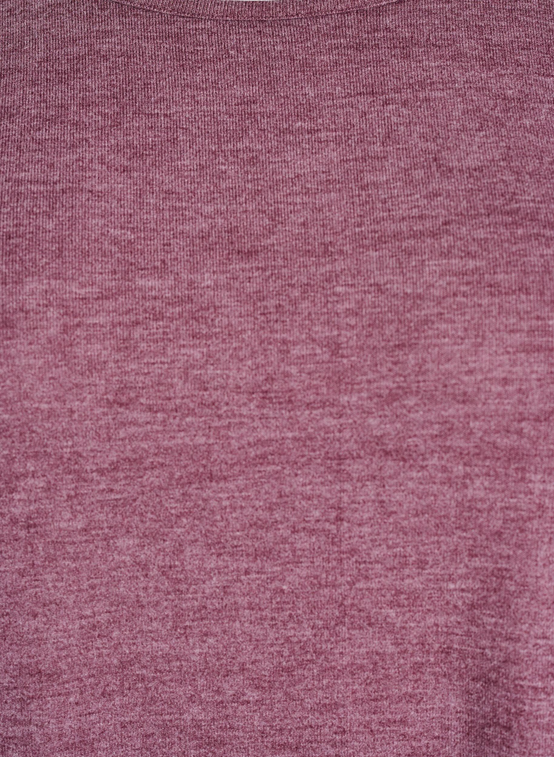 ZizziBluzka dresowa z rekawami 3/4, Czerwony, Packshot image number 2