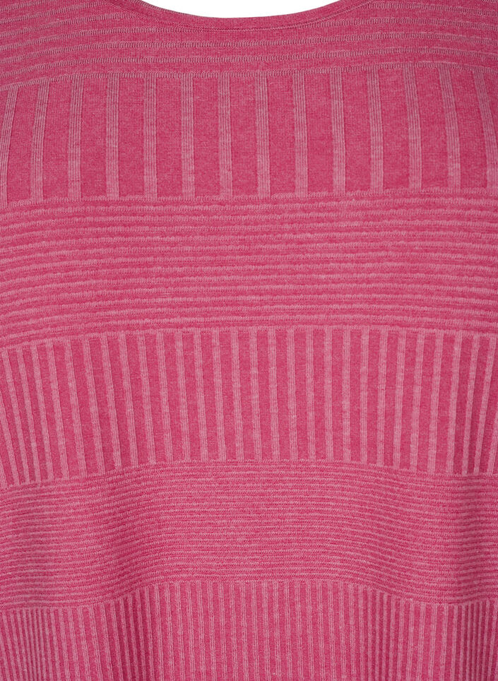 Sukienka z rekawem 3/4 i wzorem w paski, Malaga Mel., Packshot image number 2