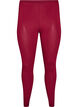 Legginsy z wiskozy w stylu basic, Czerwony, Packshot image number 0