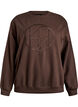 Bluza z motywem, Brązowy, Packshot image number 0