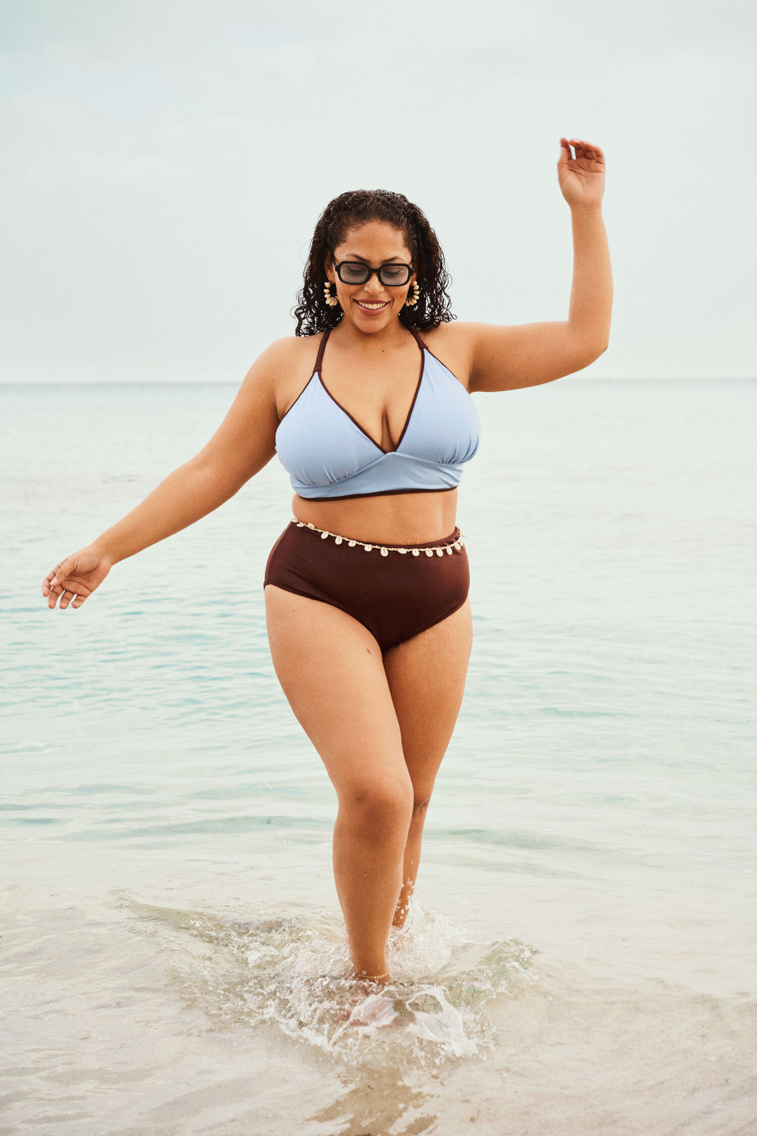 Dwustronny kostium kąpielowy, , Model