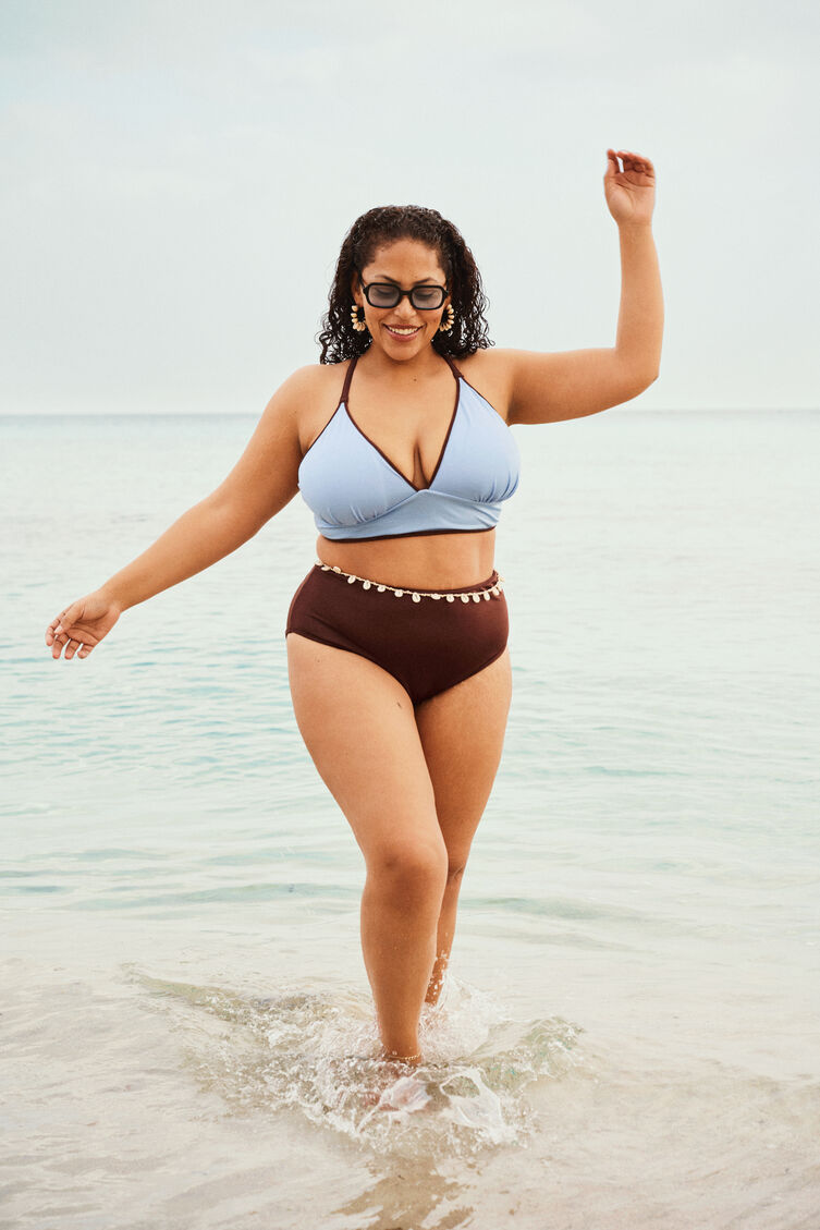 Dwustronny kostium kąpielowy, , Model