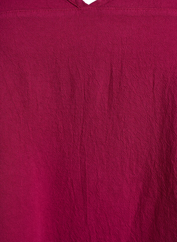 Bawelniana sukienka z kr&oacute;tkim rekawem, Czerwony, Packshot image number 2
