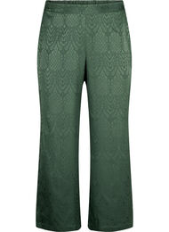 Spodnie z teksturowanym wzorem, Duck Green, Packshot