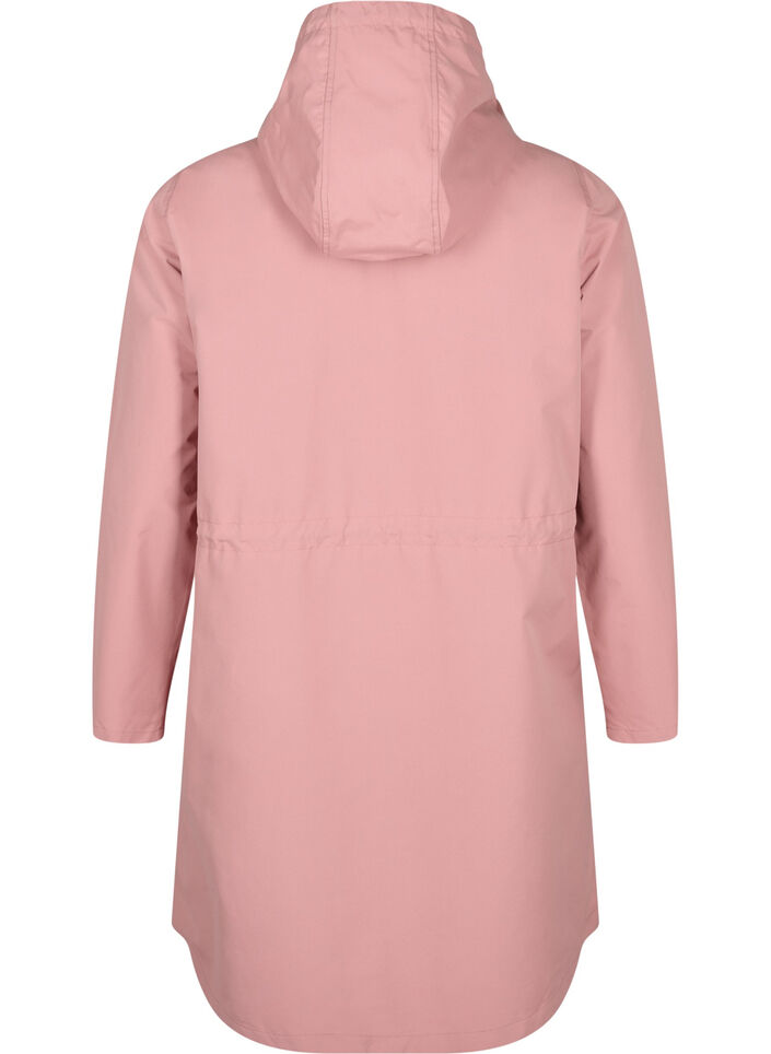 Flash – wodoodporna parka z kapturem, Ash Rose, Packshot image number 1