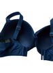 G&oacute;ra od bikini z fiszbinami i drapowaniem, Niebieskie, Packshot image number 3