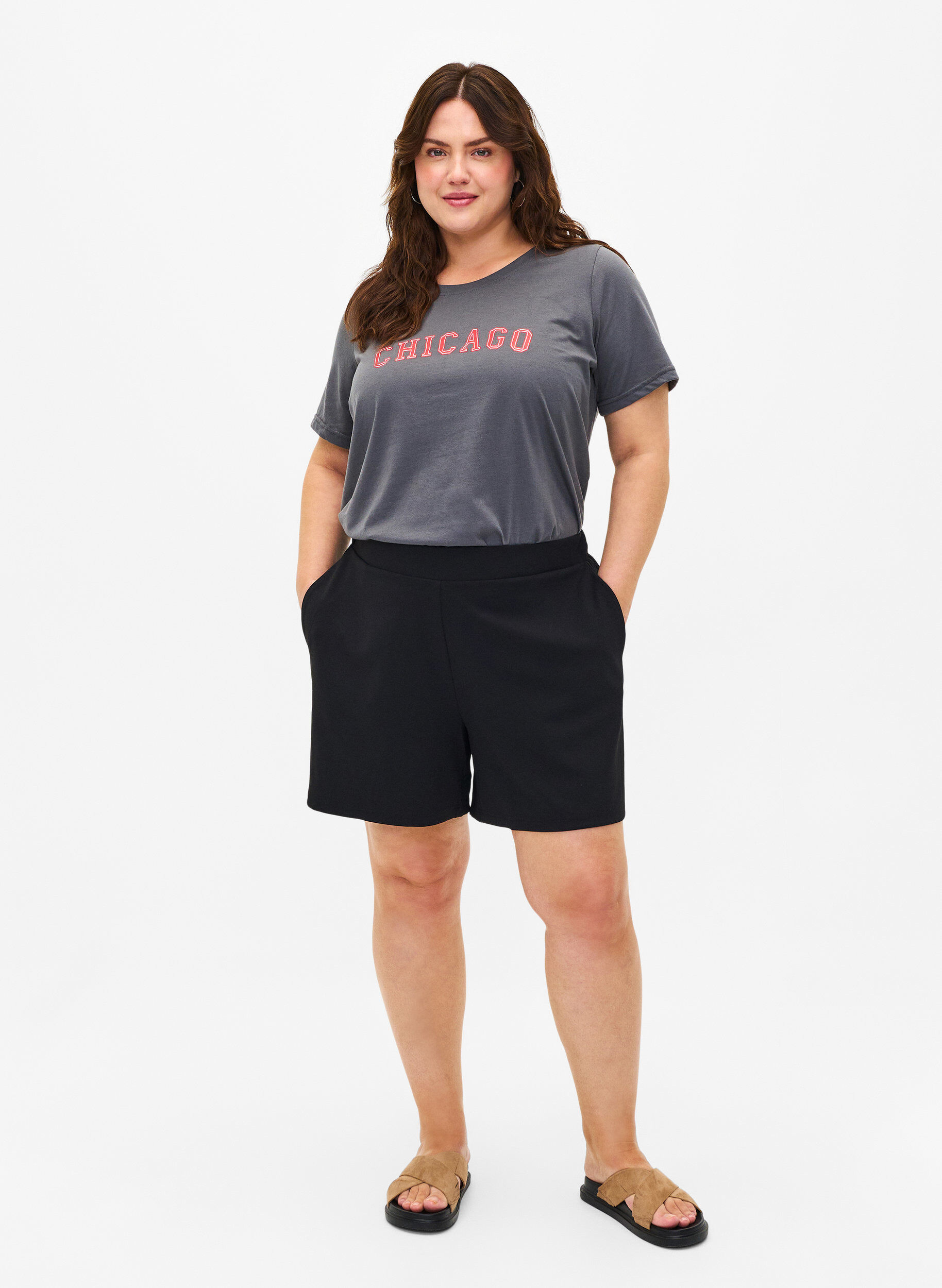 Zizzi FLASH &ndash; koszulka z motywem, Iron Gate Chicago, Model image number 2