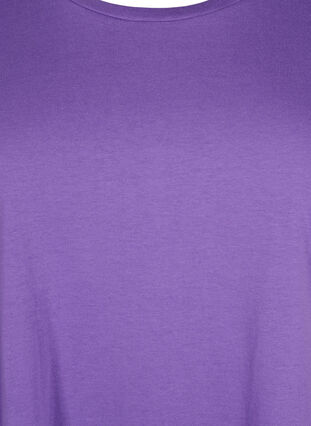 Koszulka z krótkimi rekawami wykonana z mieszanki bawelny, Deep Lavender, Packshot image number 2
