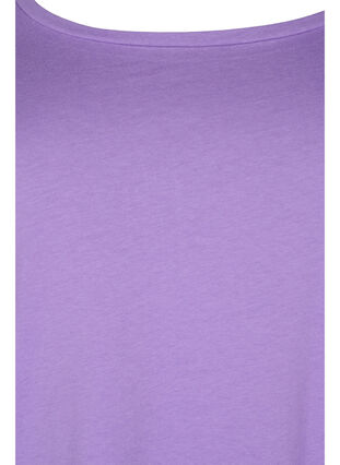 Podstawowa bawelniana bluzka (2-pack), Paisley Purple/Black, Packshot image number 2