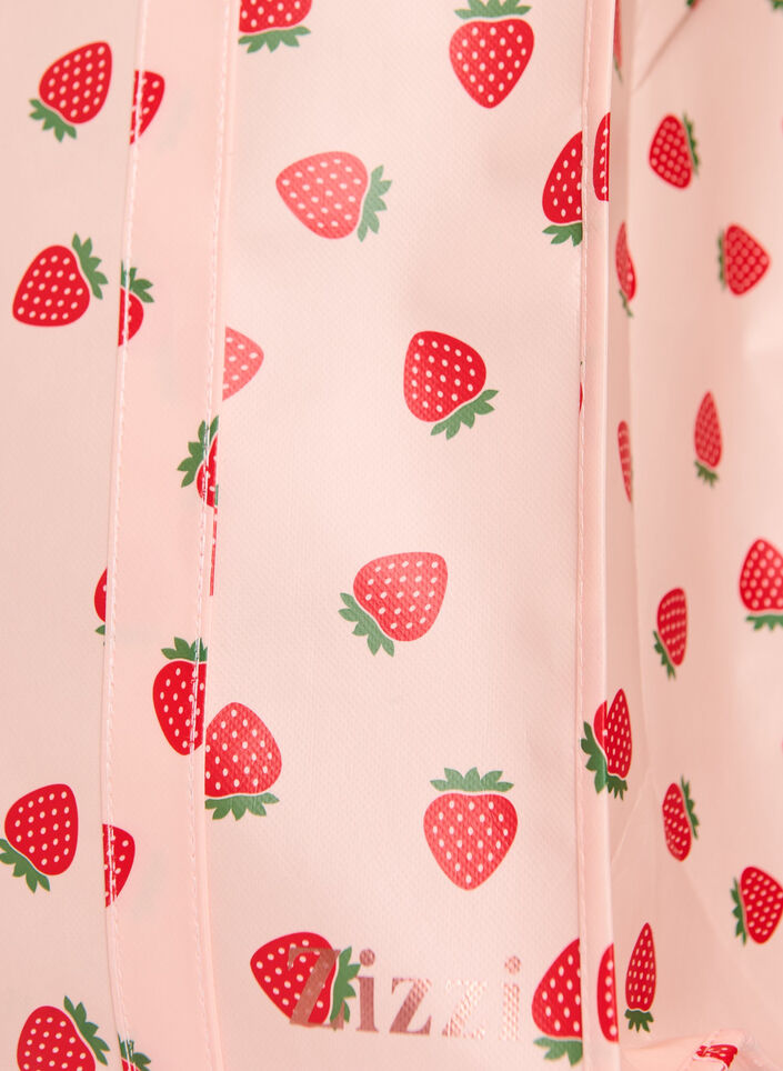 Torba na zakupy z suwakiem, R&oacute;żowy, Packshot image number 2