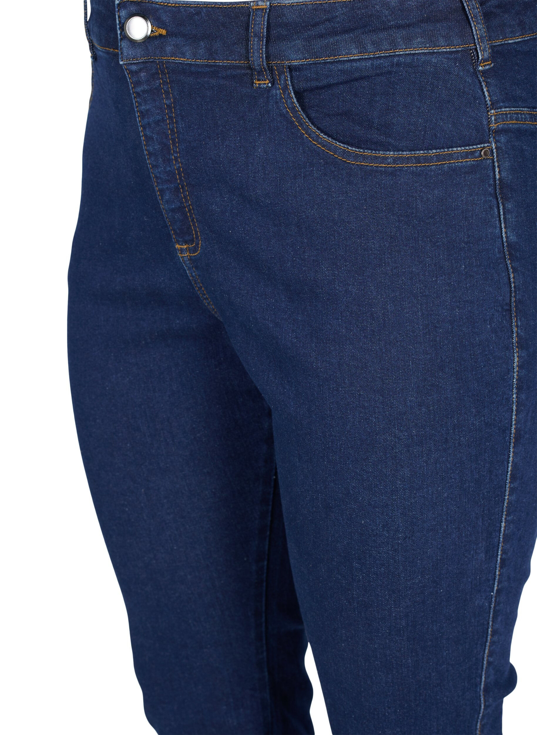 Zizzi  Jeansy typu bootcut Ellen z wysokim stanem, Niebieskie, Packshot image number 2