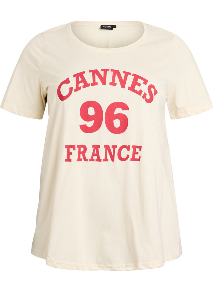 Koszulka z nadrukiem, Biały, Packshot image number 0