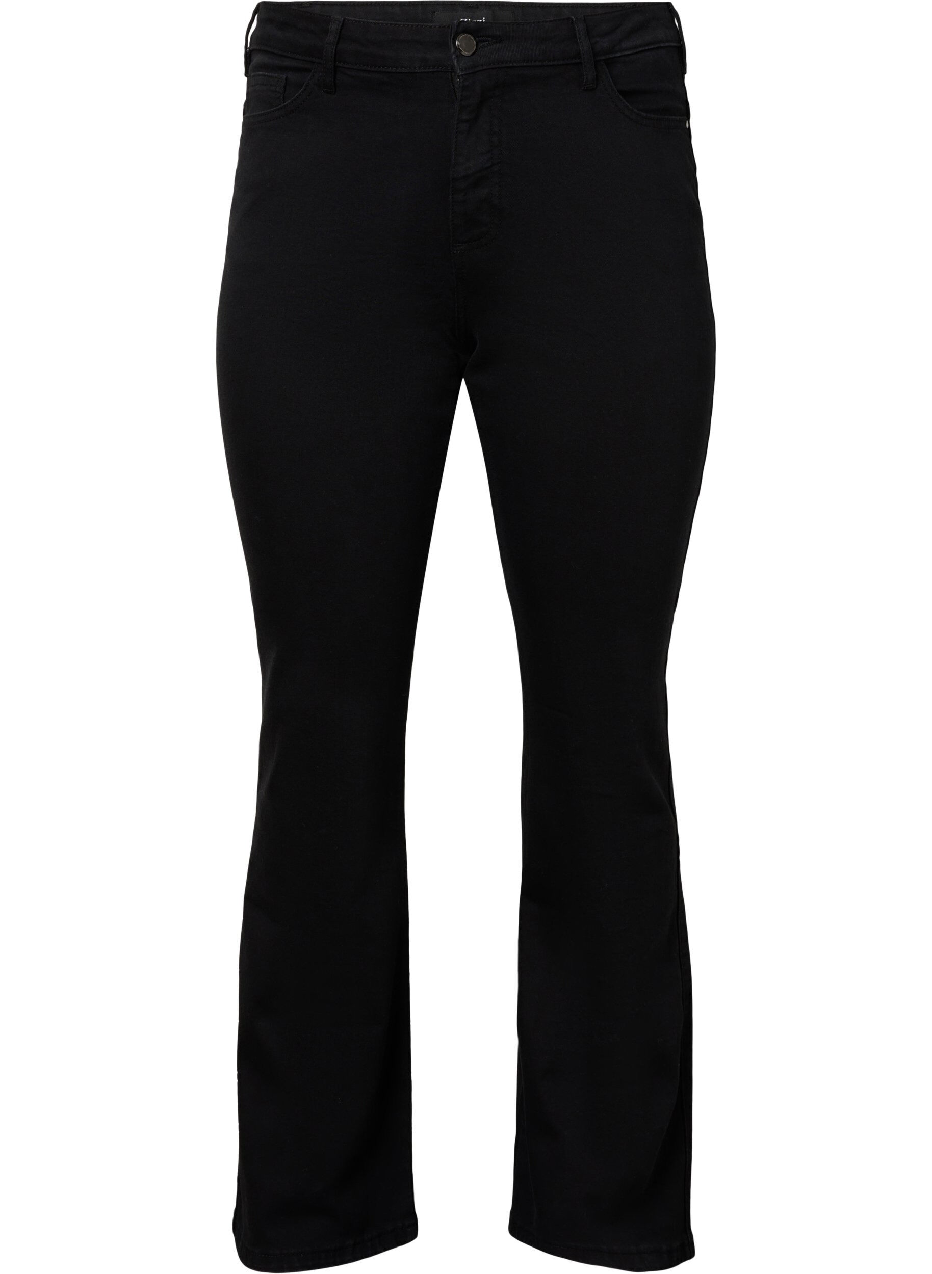  Jeansy typu bootcut Ellen z wysoka talia