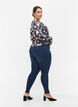Jegginsy z mieszanki bawelny, Dark blue denim, Model image number 1