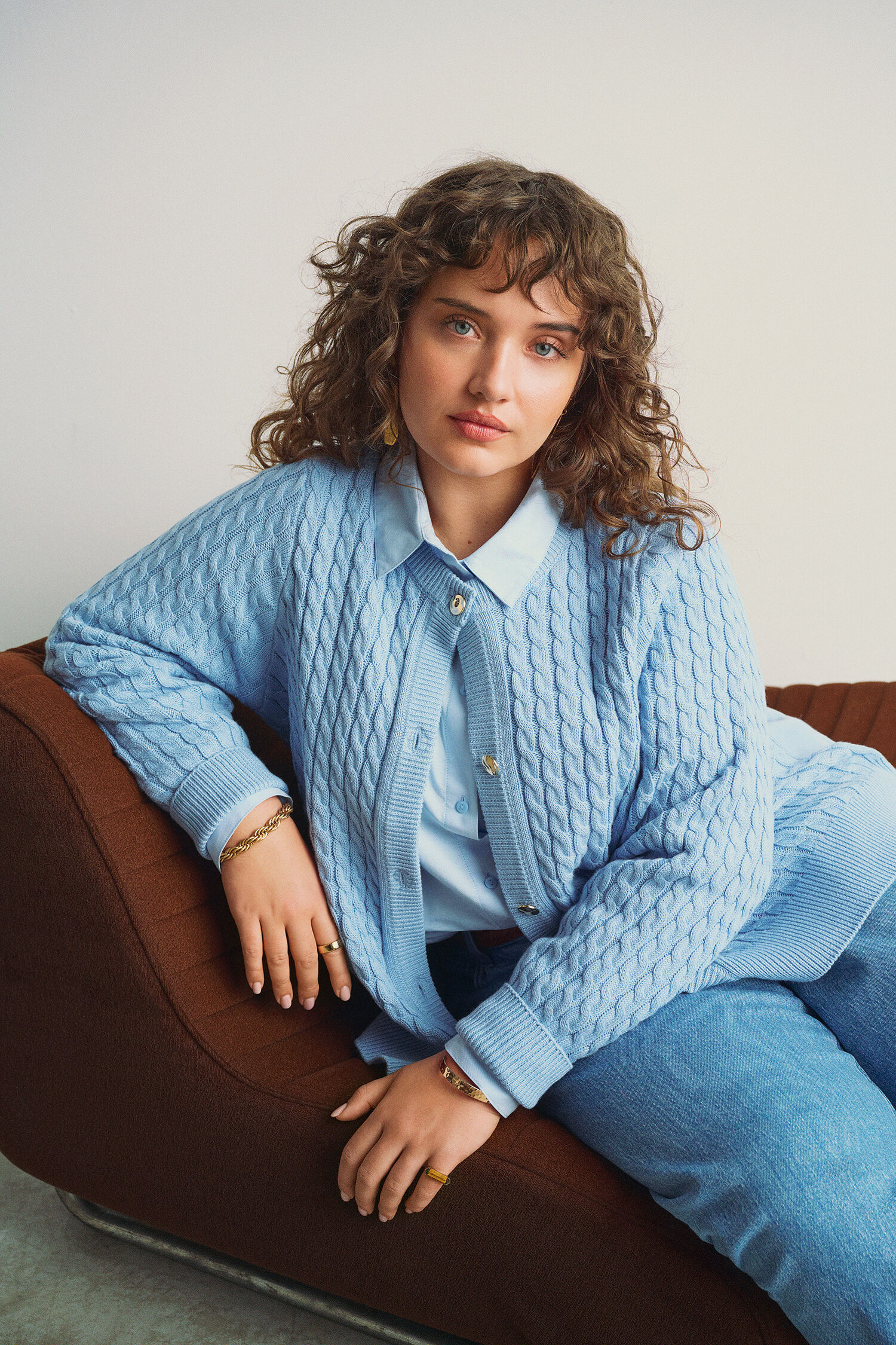 Zizzi Niebieskie detale, , Model