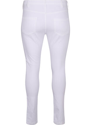 Bardzo waskie jeansy Amy z wysokim stanem, White, Packshot image number 1
