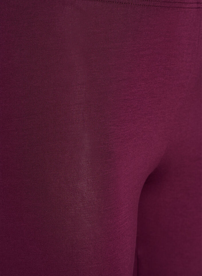 Legginsy basic z wiskozy, Czerwony, Packshot image number 2