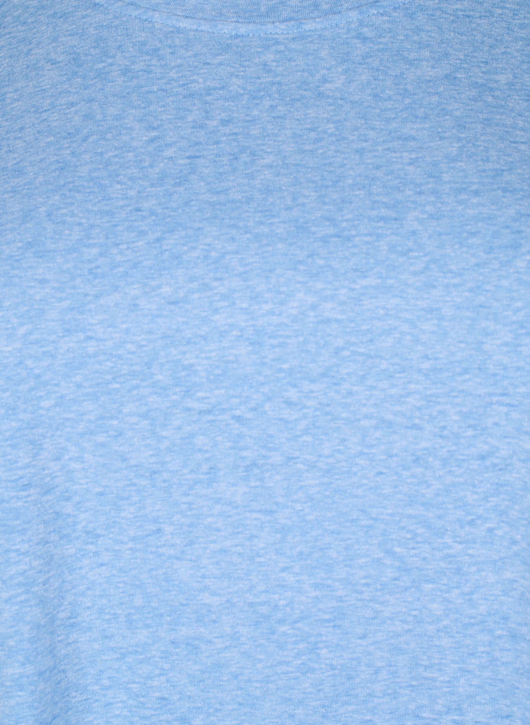 Zizzi Melanzowa koszulka z kr&oacute;tkim rekawem, Niebieskie, Packshot image number 2