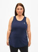 Top treningowy z okraglym dekoltem, Night Sky, Model image number 0