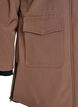 Hydrofobowa kurtka softshell z pikowana podszewka, Brązowy, Packshot image number 3