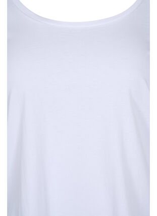 Podstawowa bawelniana bluzka (2-pack), Ultramarine/White, Packshot image number 3