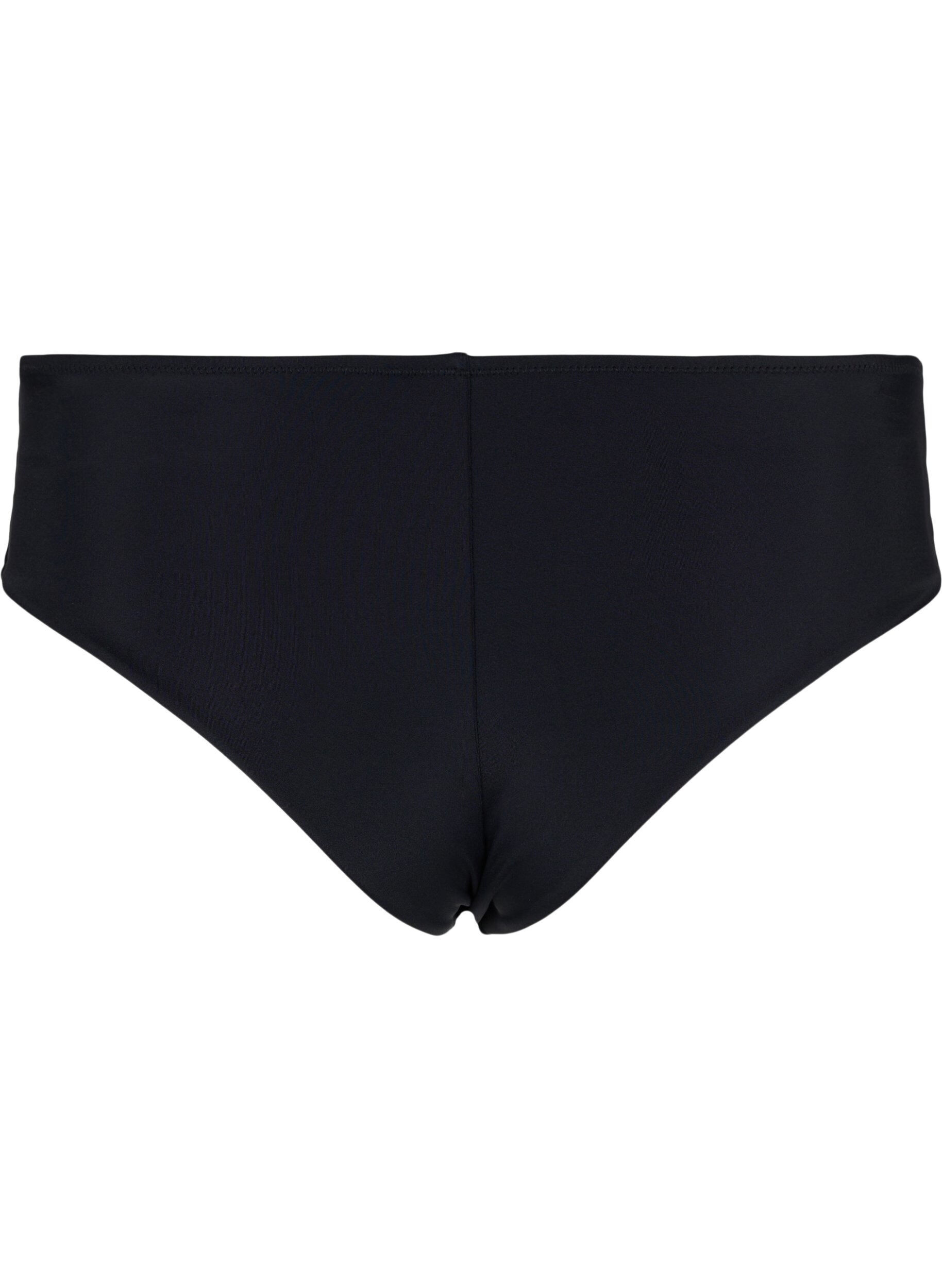 Zizzi D&oacute;l bikini z regularnym stanem, Black, Packshot image number 1
