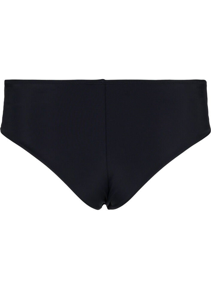 Dól bikini z regularnym stanem, Black, Packshot image number 1