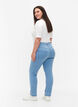 Jeansy Emily o dopasowanym kroju z normalnym stanem, Niebieskie, Model image number 1