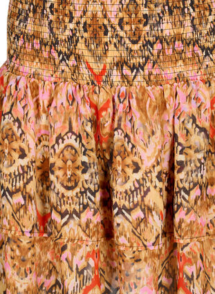 Spódnica ze sciagaczem i nadrukiem, Colorful Ethnic, Packshot image number 2
