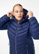 Lekka kurtka z kapturem, Niebieskie, Model image number 3
