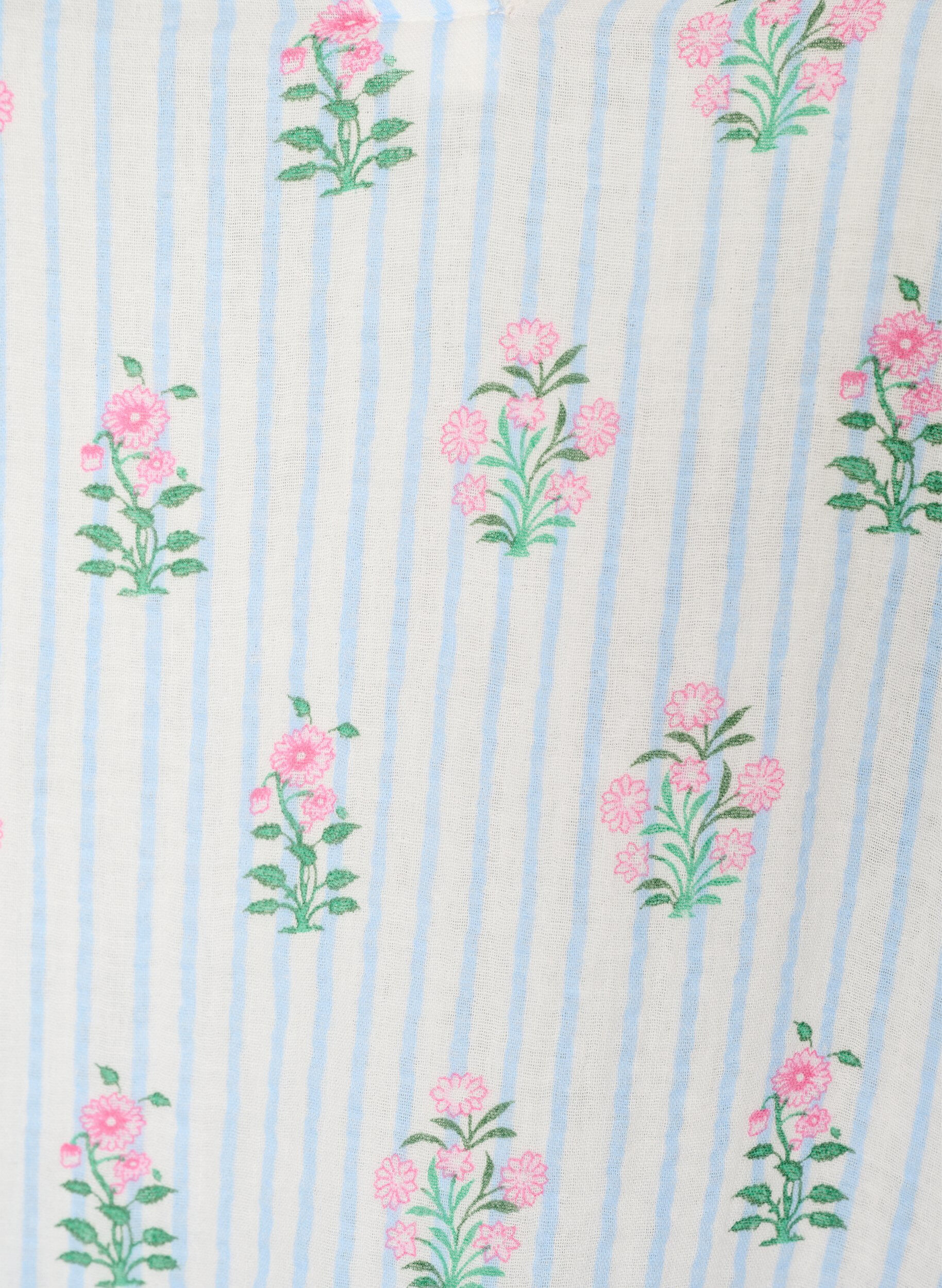 ZizziKr&oacute;tka sukienka o linii A z bawelnianego muslinu, Biały, Packshot image number 2