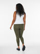 Legginsy z wiskozy w stylu basic, Zielony, Model image number 2