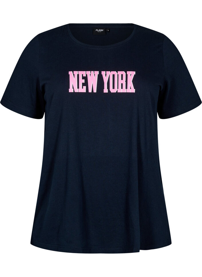 FLASH - T-shirt z nadrukiem, Niebieskie, Packshot image number 0