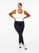 Bezszwowe legginsy Basic, Czarne, Model image number 1