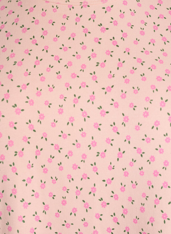 Koszulka bawelniana z nadrukiem na calej powierzchni, R&oacute;żowy, Packshot image number 2