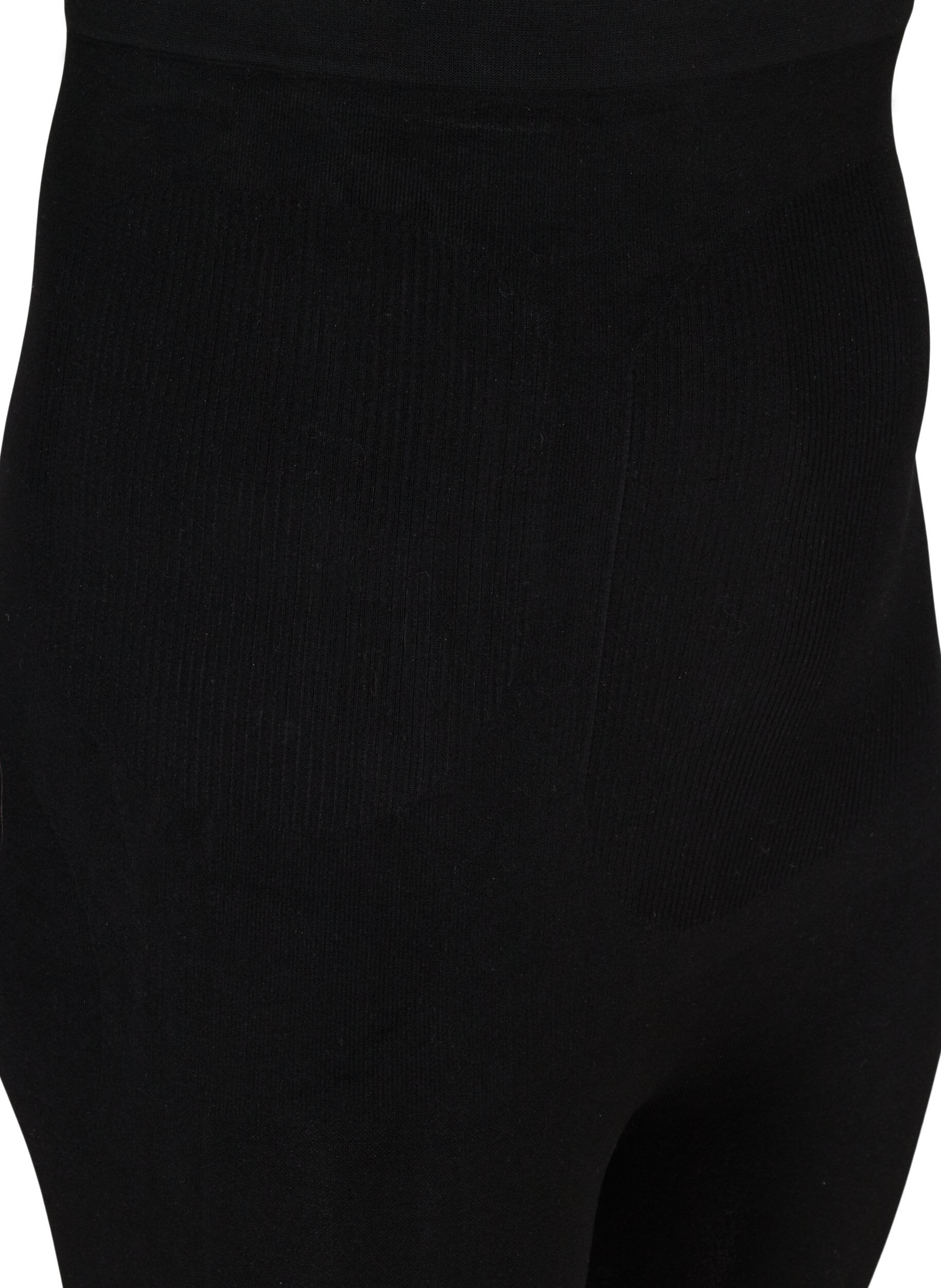 Zizzi Legginsy modelujace z wysokim stanem, Black, Packshot image number 2