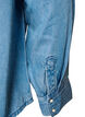 Koszula z denimu z lyocellu zapinana na zatrzaski, Niebieskie, Packshot image number 3