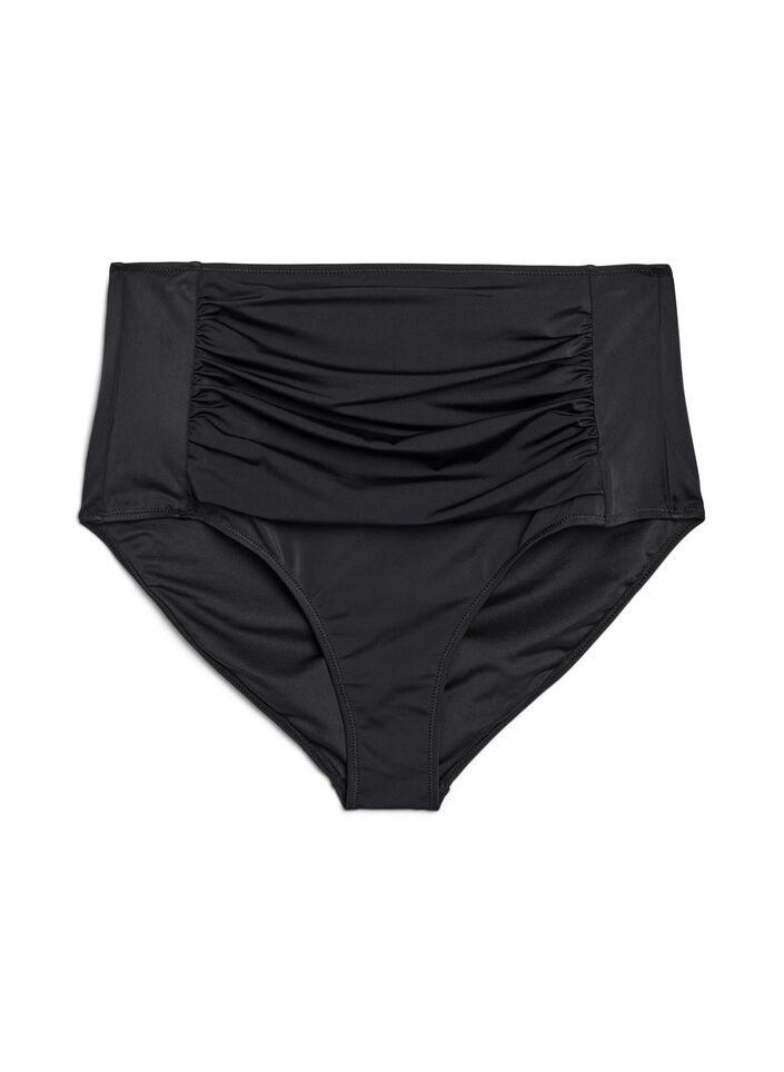 D&oacute;l bikini z wysokim stanem, Czarne, Packshot image number 0